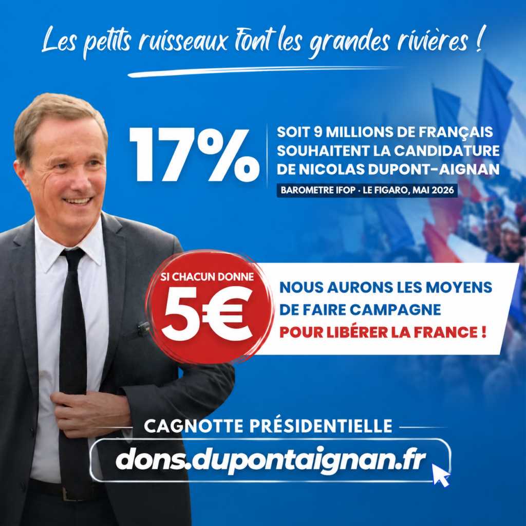 Faites un don à Debout la France !